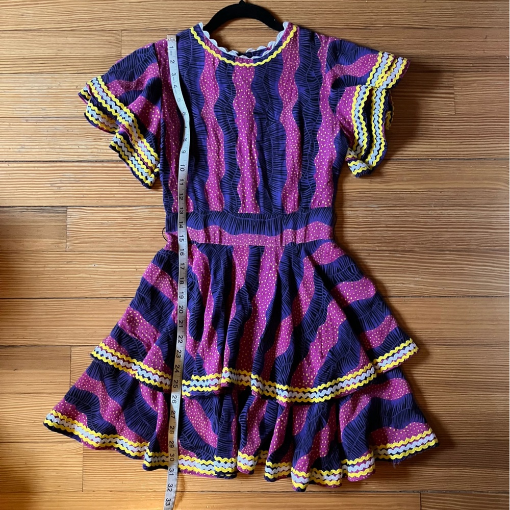 CeliaB Singapore Elektra Cha-Cha Printed Mini Dress Sz XS. - Picture 3 of 8